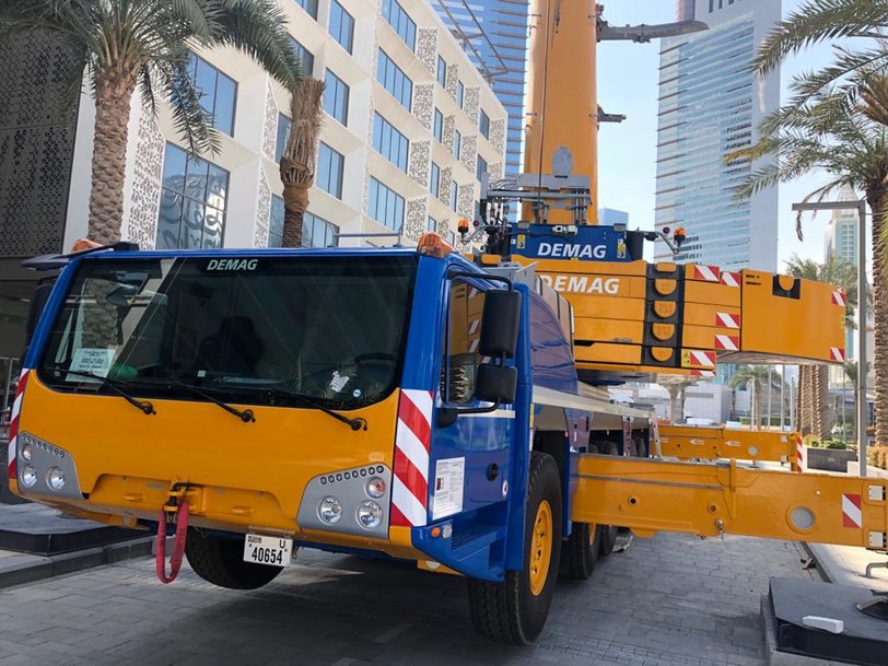 SVEA puts new Demag AC 250-5 all terrain crane into operation